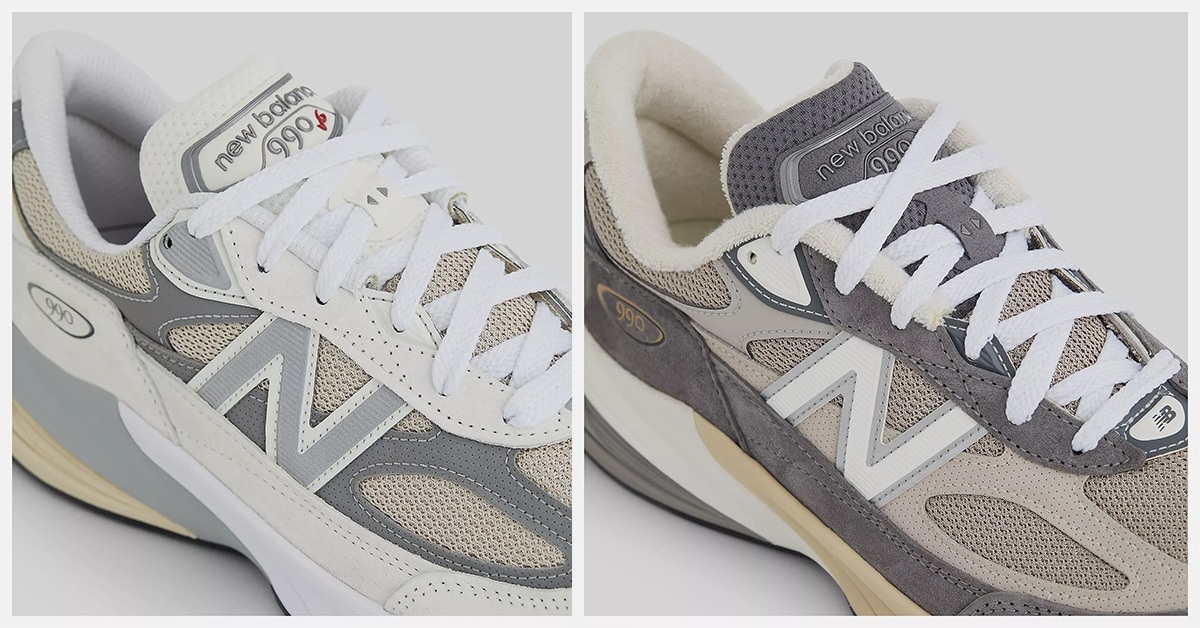 Release of the New Balance 990v6 "Sea Salt" on 15 August 2024